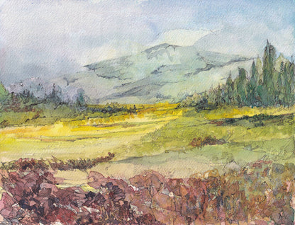 Tuscan Alps - Framed